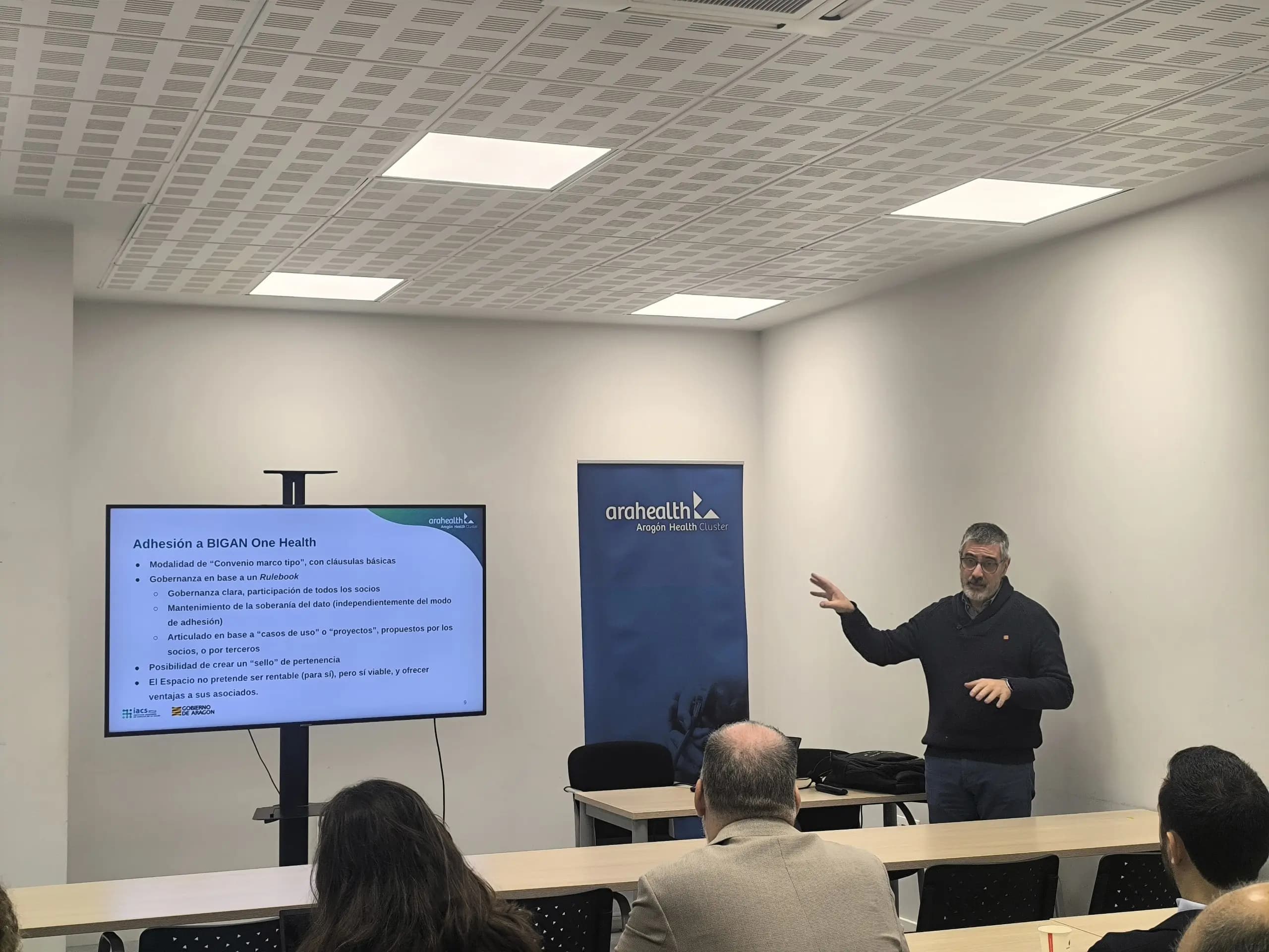 Presentación del proyecto Bigan One Health ante Arahealth